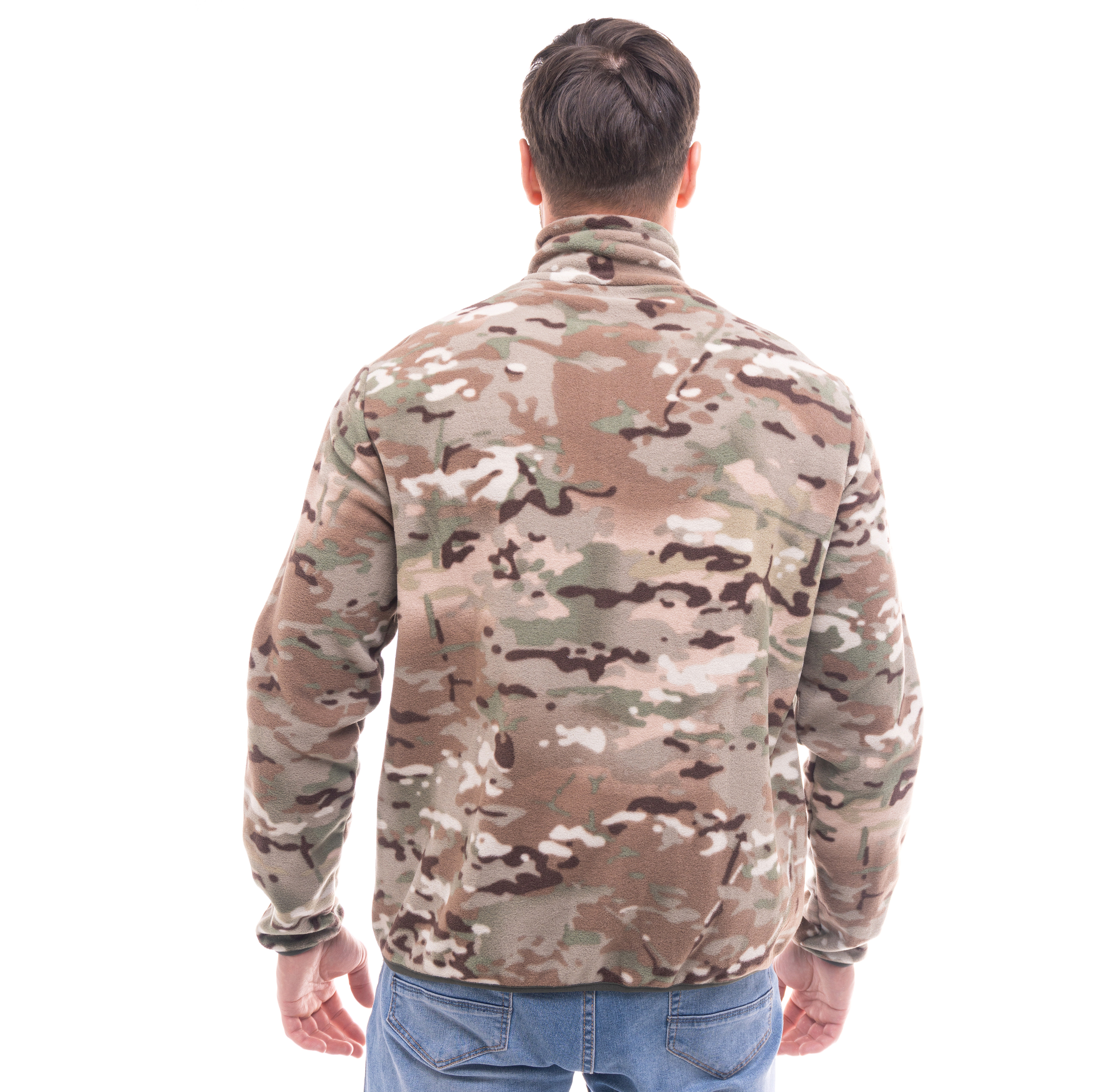 Кофта мужская флисовая арт. JF-01 КМФ мультикам Кофта мужская флисовая арт. JF-01 КМФ мультикам