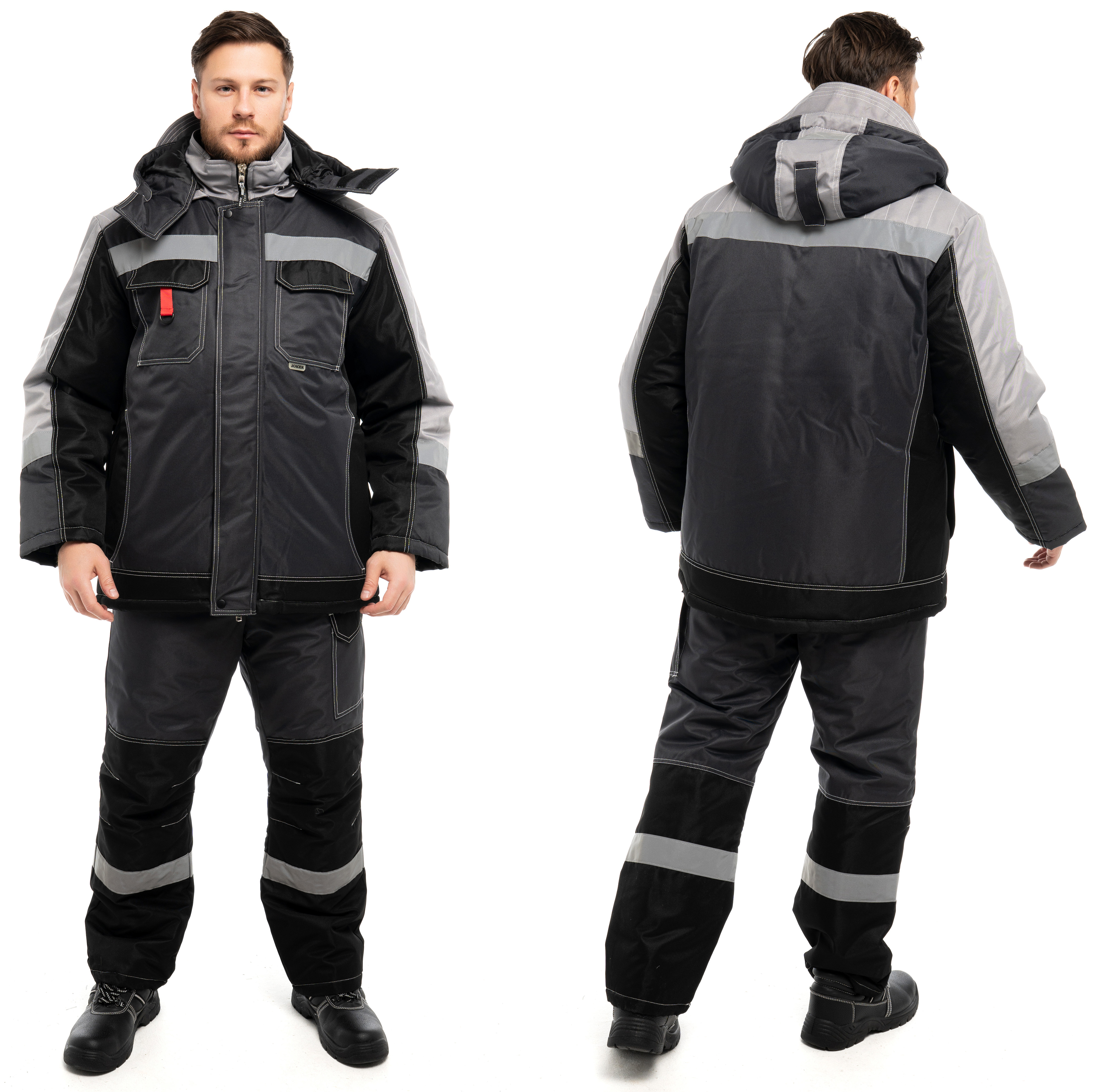 КОСТЮМ «Юкон-Мембрана» Серый (с полукомбинезоном) КОСТЮМ «Юкон-Мембрана» Серый (с полукомбинезоном)