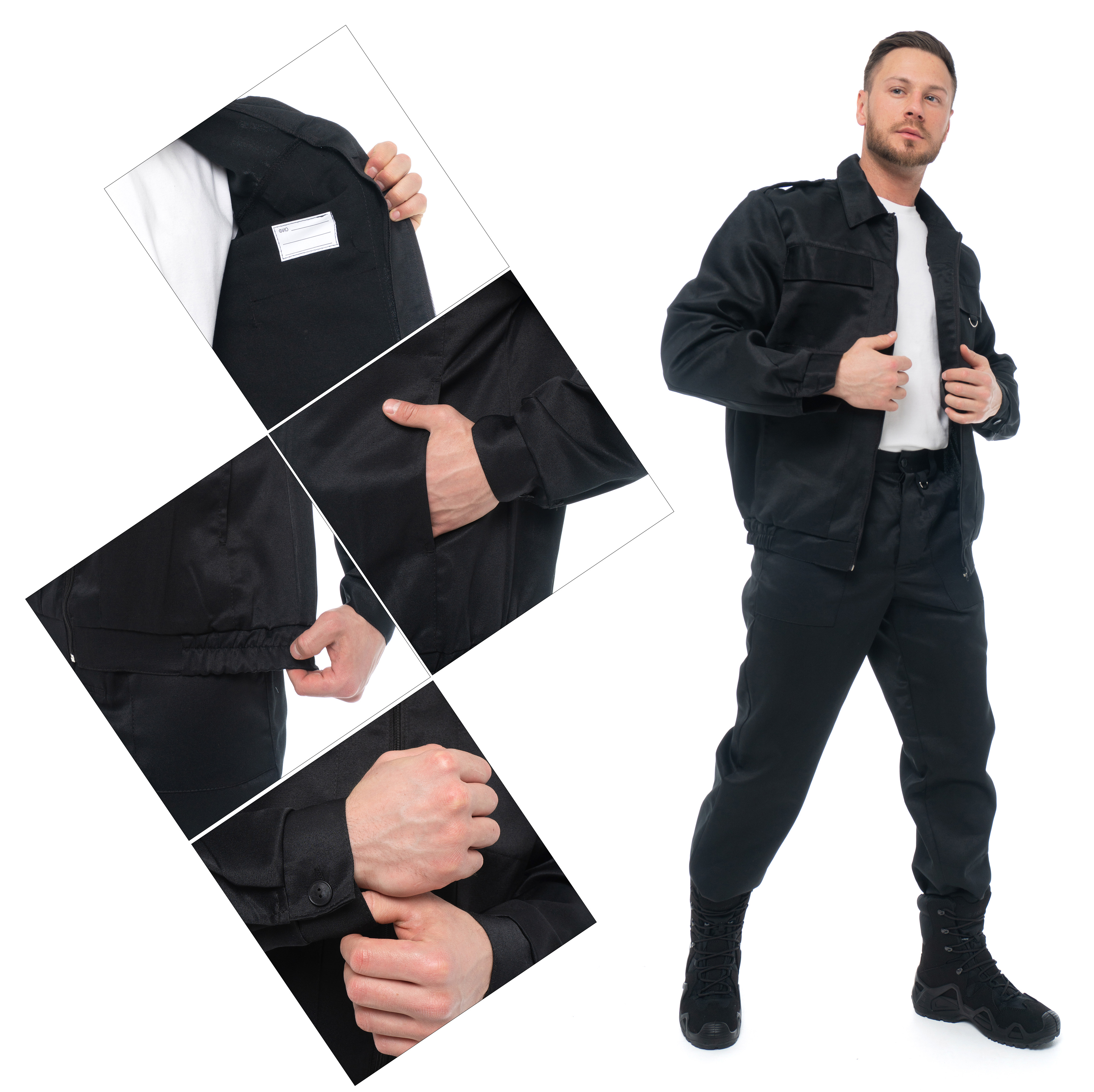 Костюм «ОХРАННИК» черный Костюм «ОХРАННИК» черный