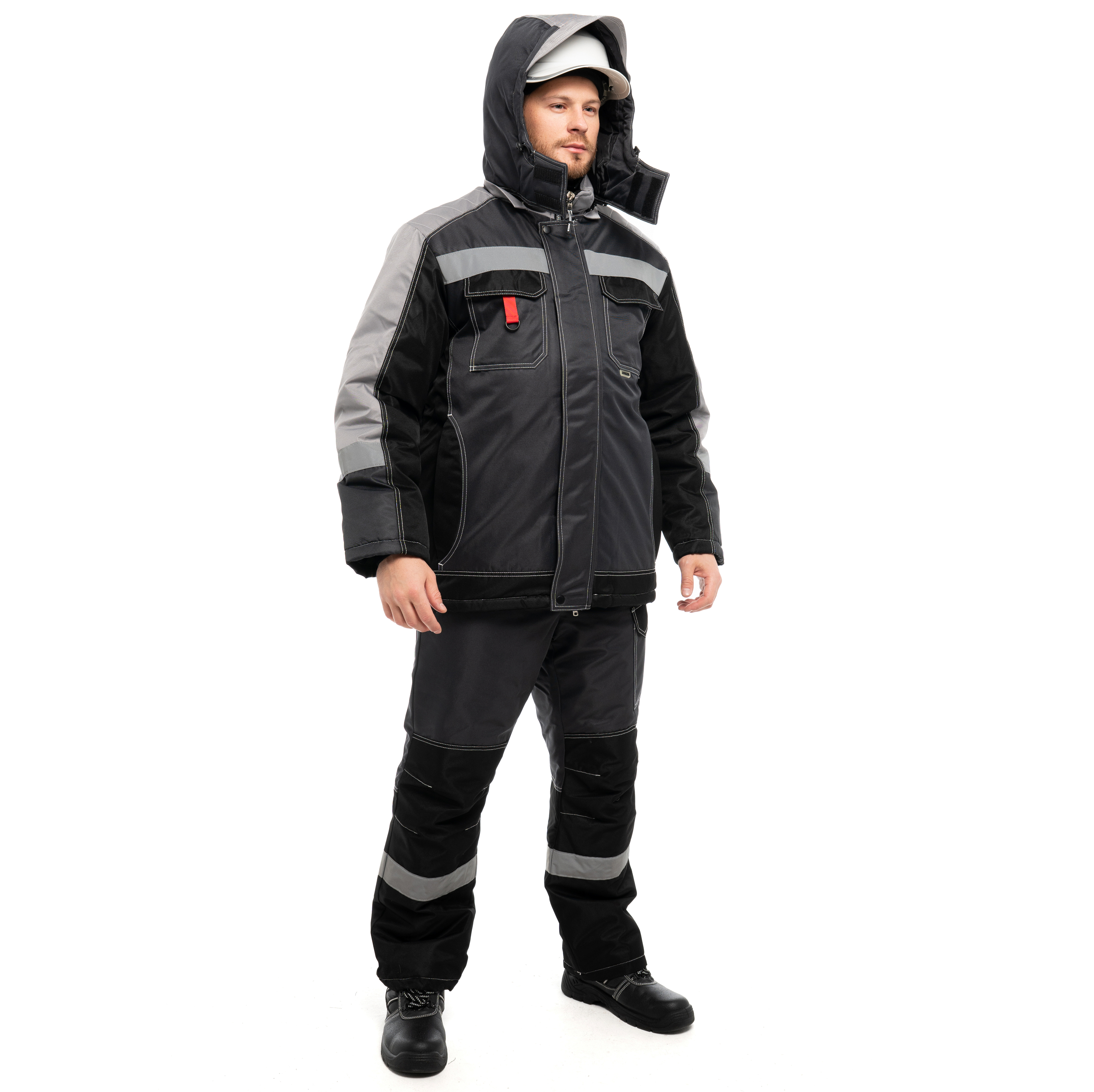КОСТЮМ «Юкон-Мембрана» Серый (с полукомбинезоном) КОСТЮМ «Юкон-Мембрана» Серый (с полукомбинезоном)