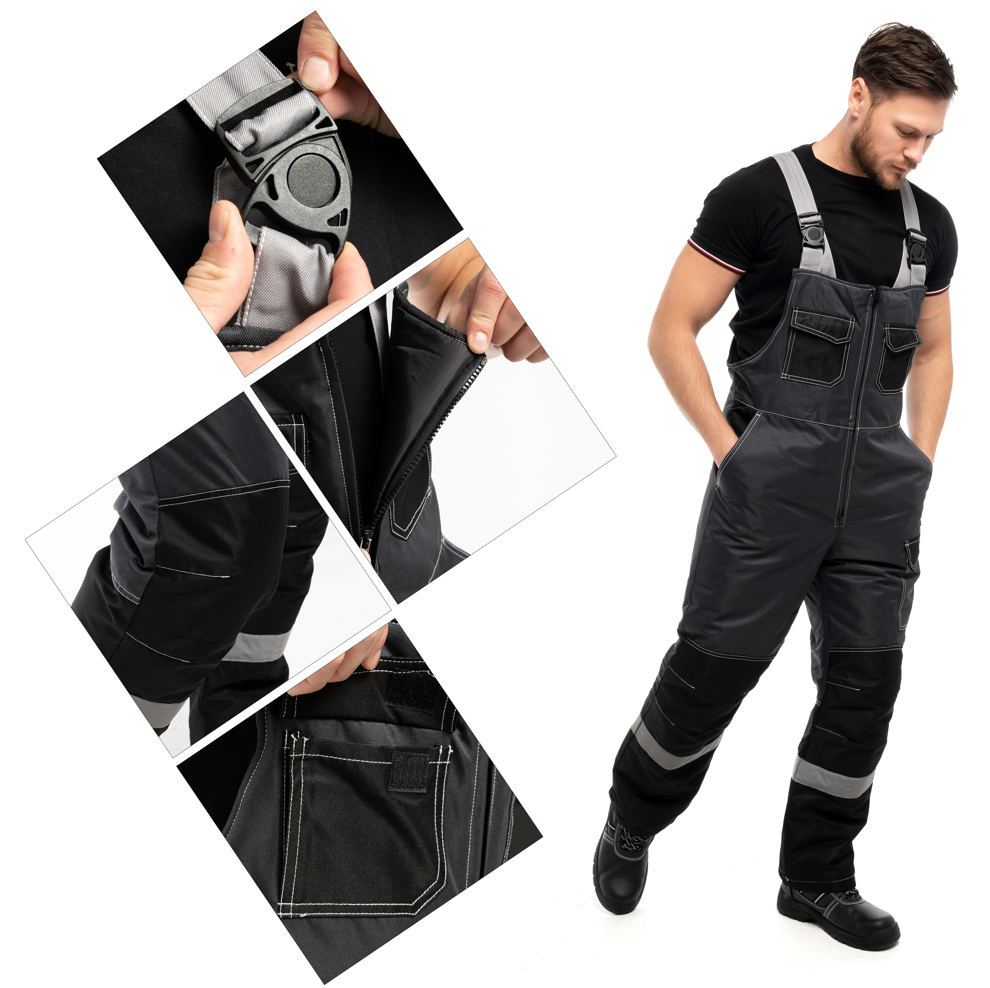 КОСТЮМ «Юкон-Мембрана» Серый (с полукомбинезоном) КОСТЮМ «Юкон-Мембрана» Серый (с полукомбинезоном)